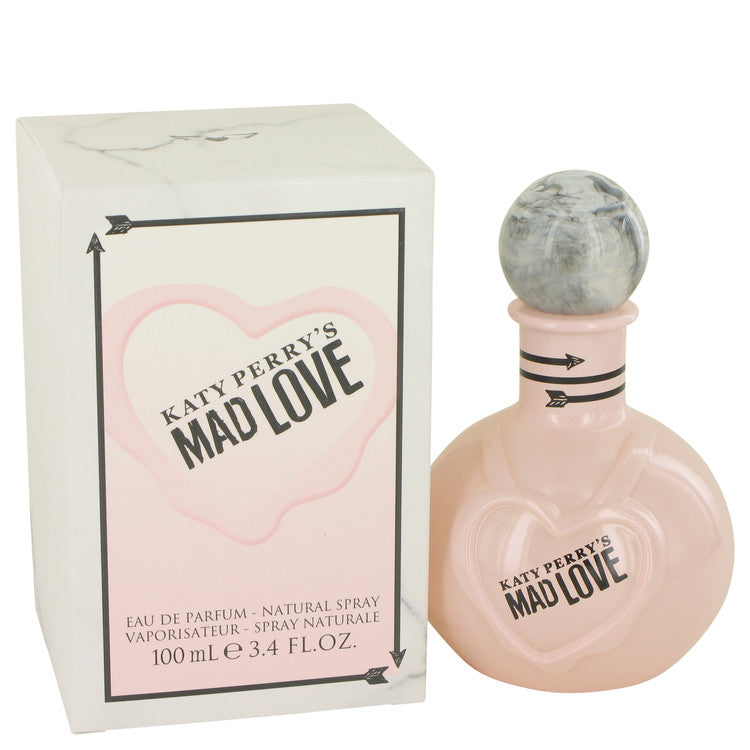 Katy Perry Mad Love by Katy Perry Eau De Parfum Spray 3.4 oz Katy Perry Mad Love by Katy Perry Eau De Parfum Spray 3.4 oz